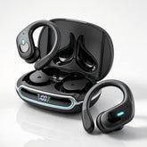Wireless Earbuds 75Hrs Bluetooth 5.4 Headphones IP7 Waterproof for Sport, Running Wireless Earphones with ENC Noise Cancelling Mics, Deep Bass Over Ear bud with Earhooks for Android iOS, Workout, Gym