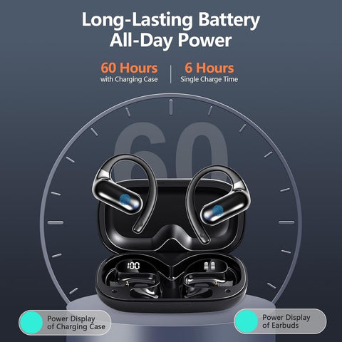 AI Translation Earbuds Real Time,182 Language Translator Earbuds,5-in-1 Open Ear Translator Device,Audifonos Traductores Inglés Español,Translating Headphones for Travel Learning with Charging Case