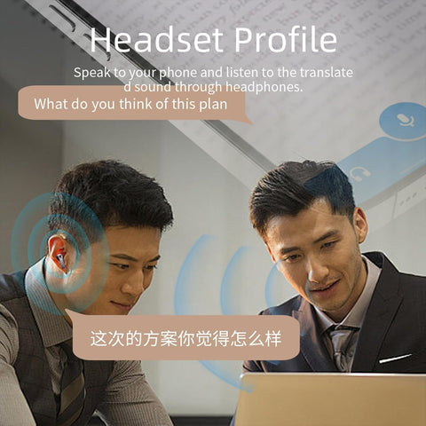 Translation Earbuds Real Time 3 in 1 Language Translator Earbuds in Real Time 144 Languages & Accents, Translation Headphones Wireless Bluetooth Ai Translating Earbuds Headphones APP Translation
