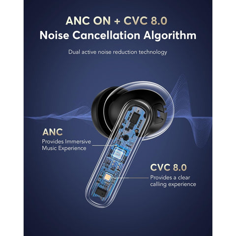 AI Translation Earbuds Real Time,144 Languages Accents Translator 36H Playtime 3-in-1 translation earphones 4 ANC Mic for Audifonos Traductores Inglés Español, Bluetooth 5.4 Earphones iOS & Android